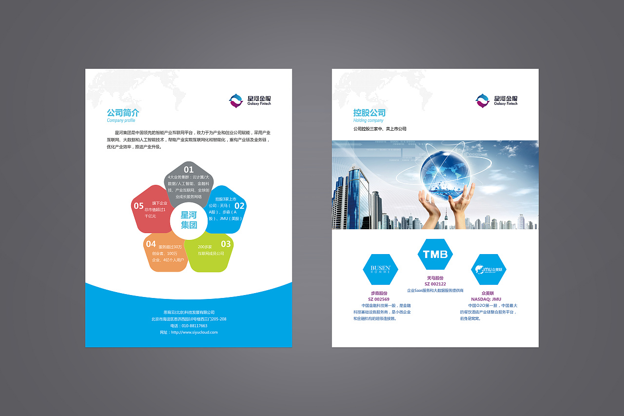 IT企業宣傳單印刷-企業DM單制作