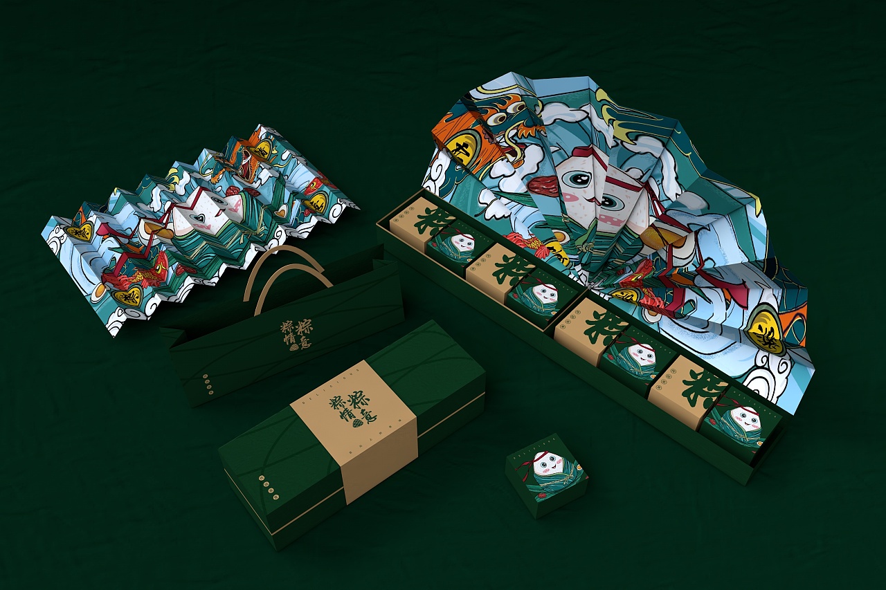 精美端午包裝禮盒制作與設計 精美端午包裝禮盒制作與設計