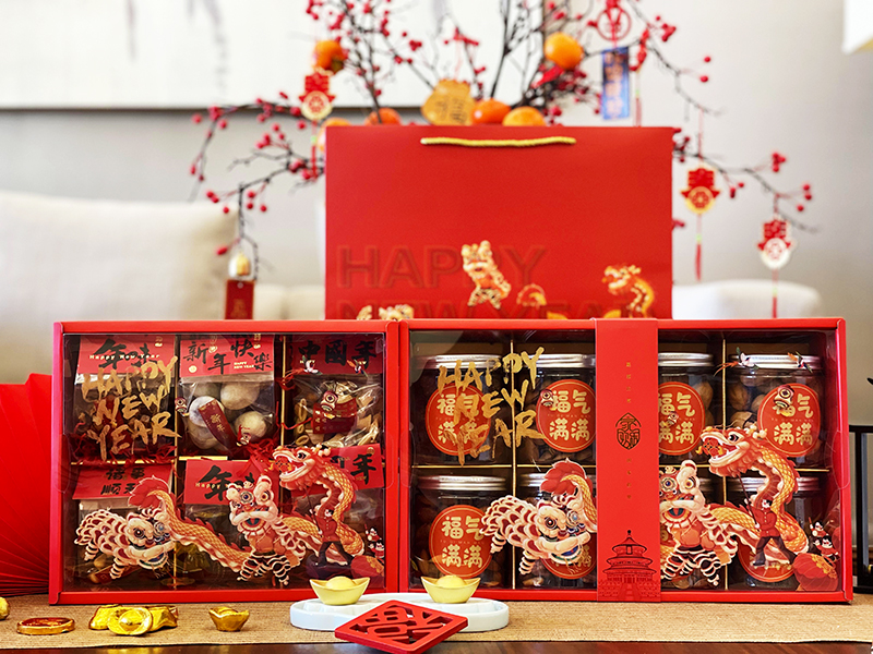 重慶春節年貨包裝盒定制-零食大禮包包裝制作 重慶春節年貨包裝盒定制-零食大禮包包裝制作