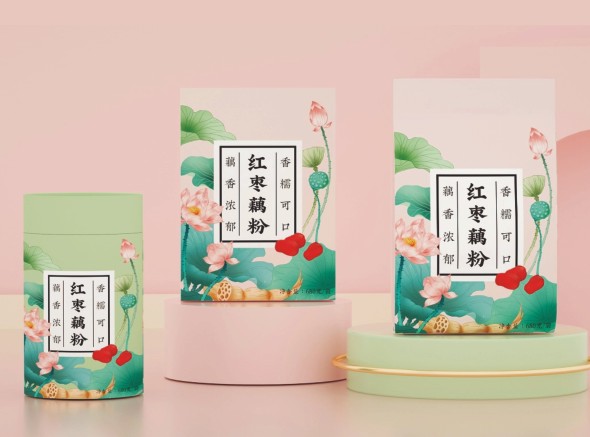 食品包裝罐定制,藕粉包裝制作.jpg 食品包裝罐定制,藕粉包裝制作.jpg